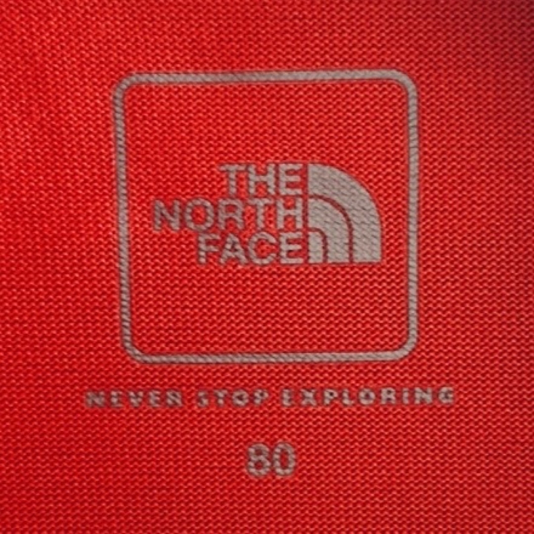 THE NORTH FACE(ザノースフェイス)のノースフェイス　バックスクエアロゴティー　長袖　Tシャツ　80 キッズ/ベビー/マタニティのベビー服(~85cm)(Ｔシャツ)の商品写真