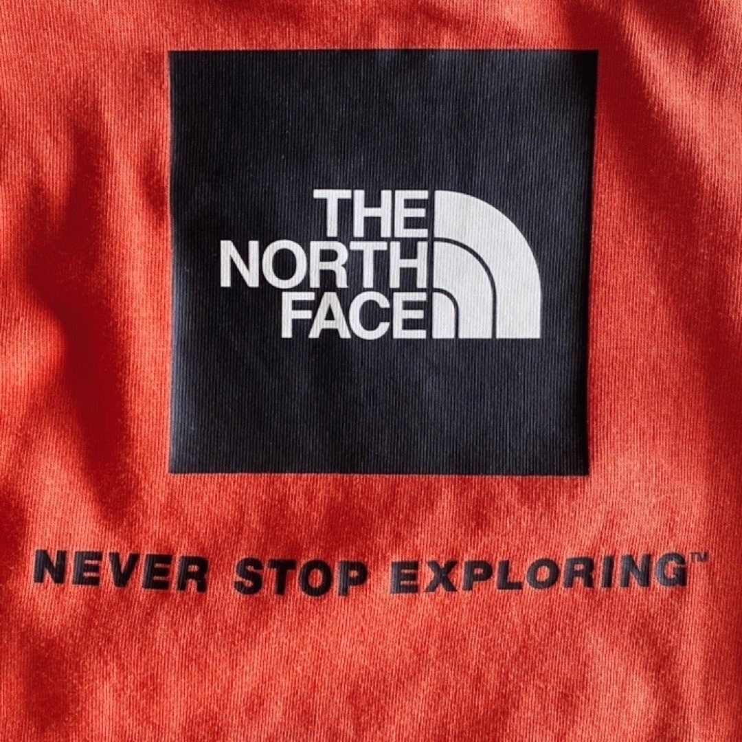 THE NORTH FACE(ザノースフェイス)のノースフェイス　バックスクエアロゴティー　長袖　Tシャツ　80 キッズ/ベビー/マタニティのベビー服(~85cm)(Ｔシャツ)の商品写真