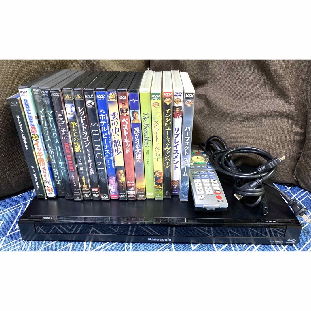 Panasonic - パナソニック ブルーレイディーガ DMR-BRT260 DVD多数