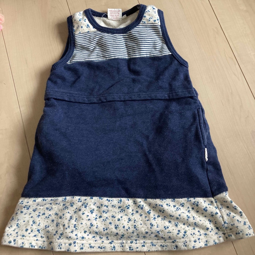 ワンピース　100 キッズ/ベビー/マタニティのキッズ服女の子用(90cm~)(ワンピース)の商品写真