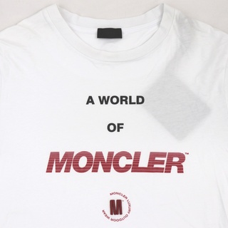 MONCLER - 美品 モンクレール 21年 刺繍 プリント 半袖Tシャツ メンズ ...