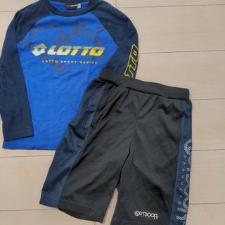 アウトドア(OUTDOOR)のLOTTOシャツ・アウトドアスボン130cm(Tシャツ/カットソー)