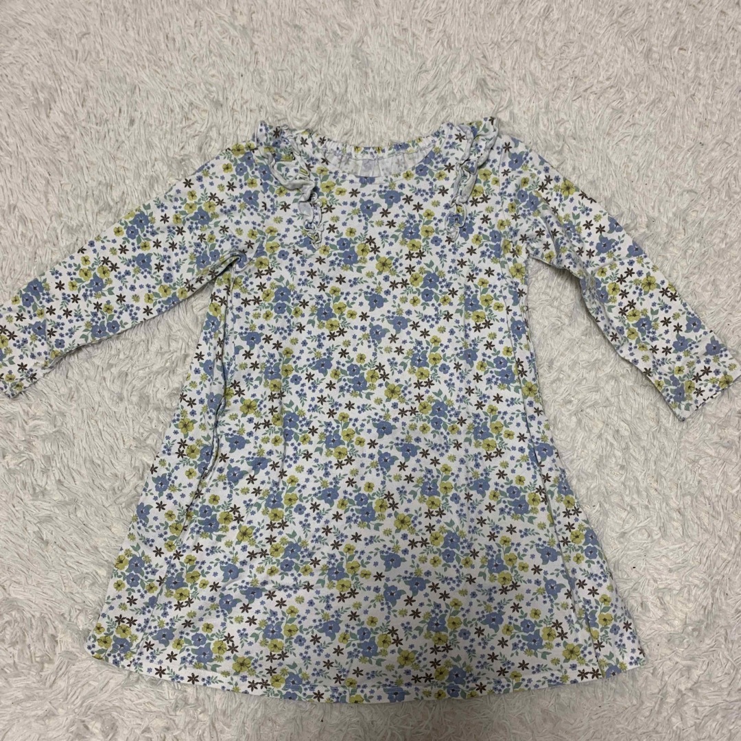 ベルメゾン(ベルメゾン)の子ども服　女児　ワンピース キッズ/ベビー/マタニティのキッズ服女の子用(90cm~)(ワンピース)の商品写真