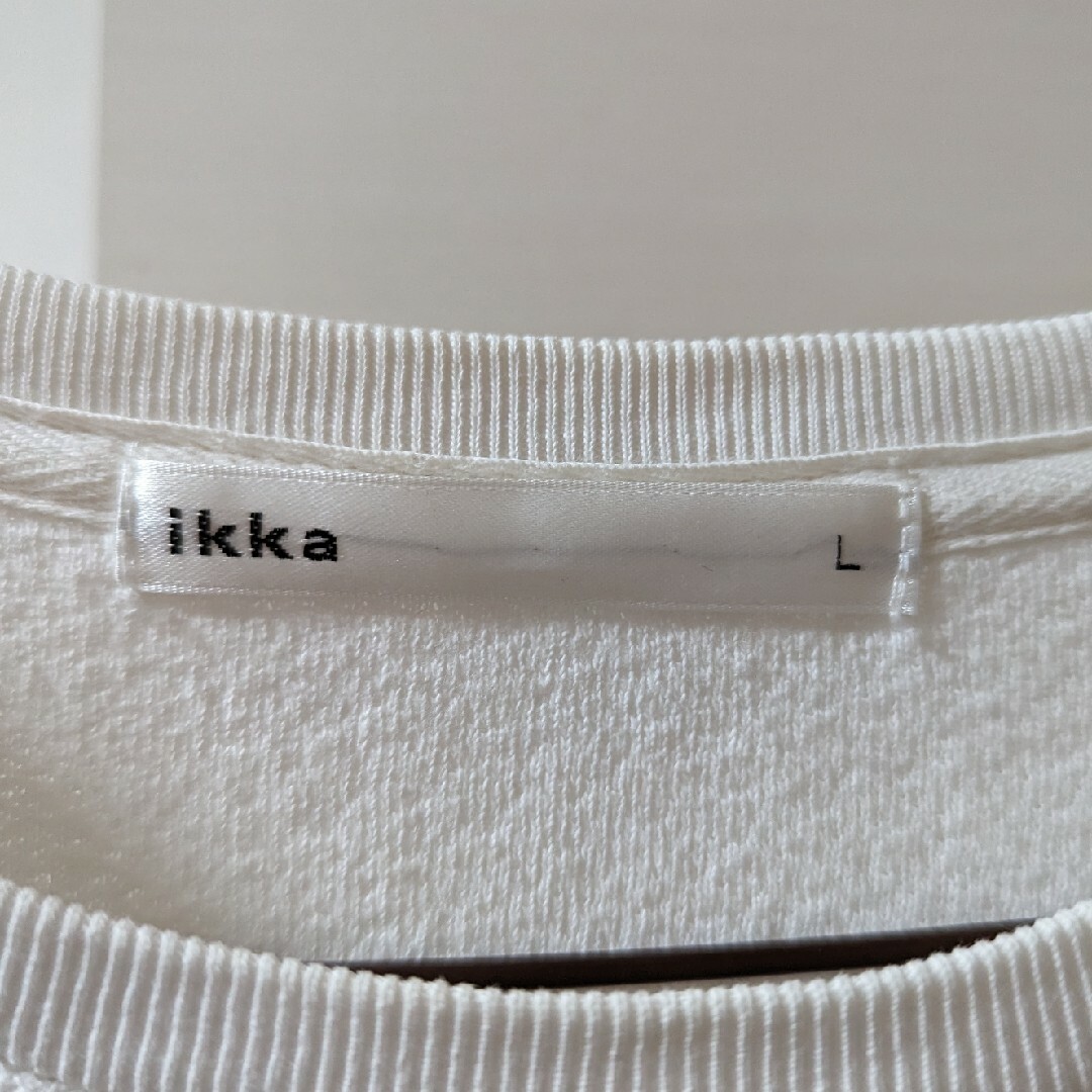 ikka(イッカ)のikka Tシャツ 白 メンズのトップス(Tシャツ/カットソー(半袖/袖なし))の商品写真