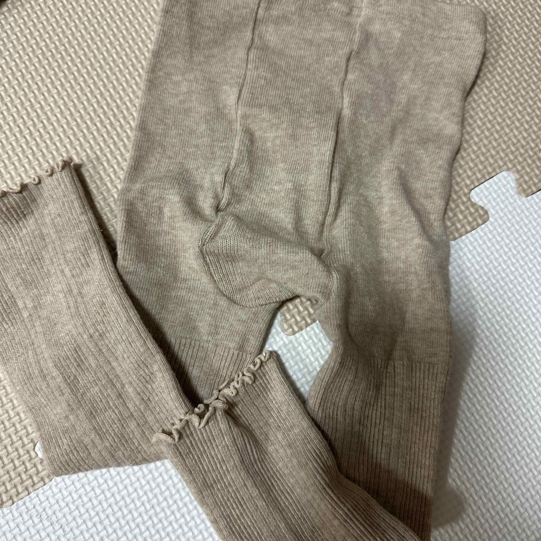 UNIQLO(ユニクロ)のUNIQLO ニットレギンス キッズ/ベビー/マタニティのキッズ服女の子用(90cm~)(パンツ/スパッツ)の商品写真