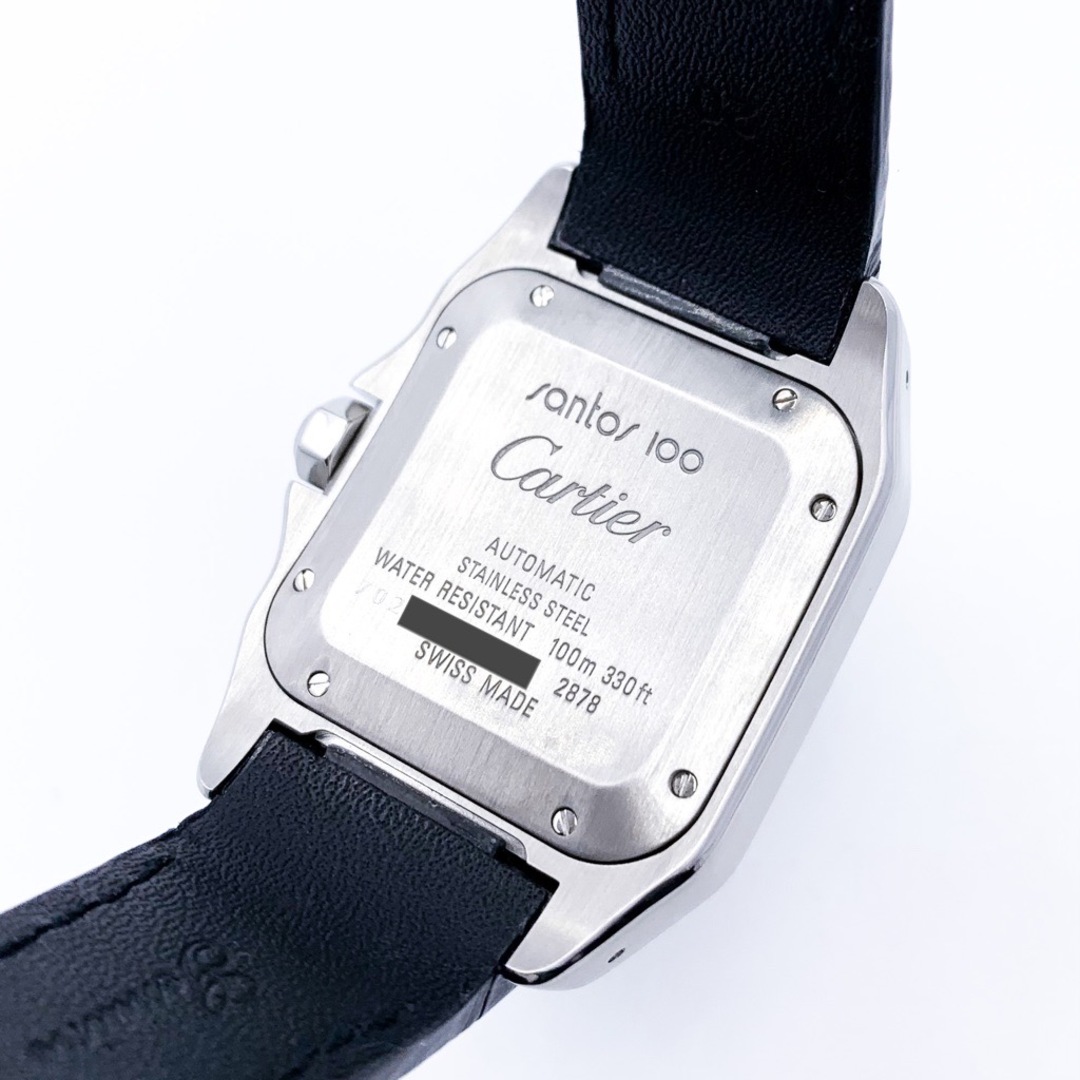 Cartier - 【仕上済】カルティエ サントス100 MM SS メンズ 腕時計
