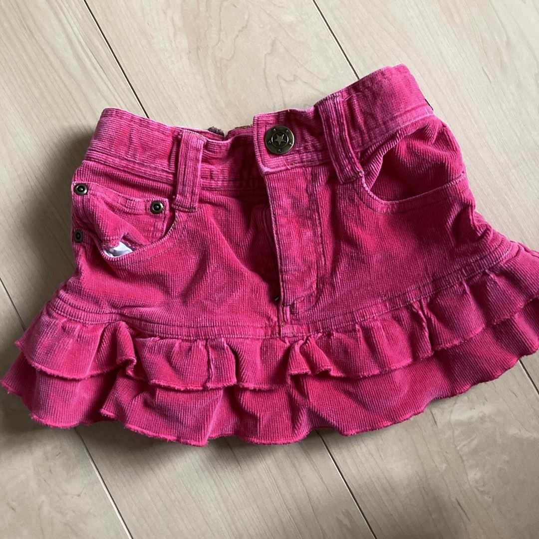 ピンク　スカート　110 キッズ/ベビー/マタニティのキッズ服女の子用(90cm~)(スカート)の商品写真