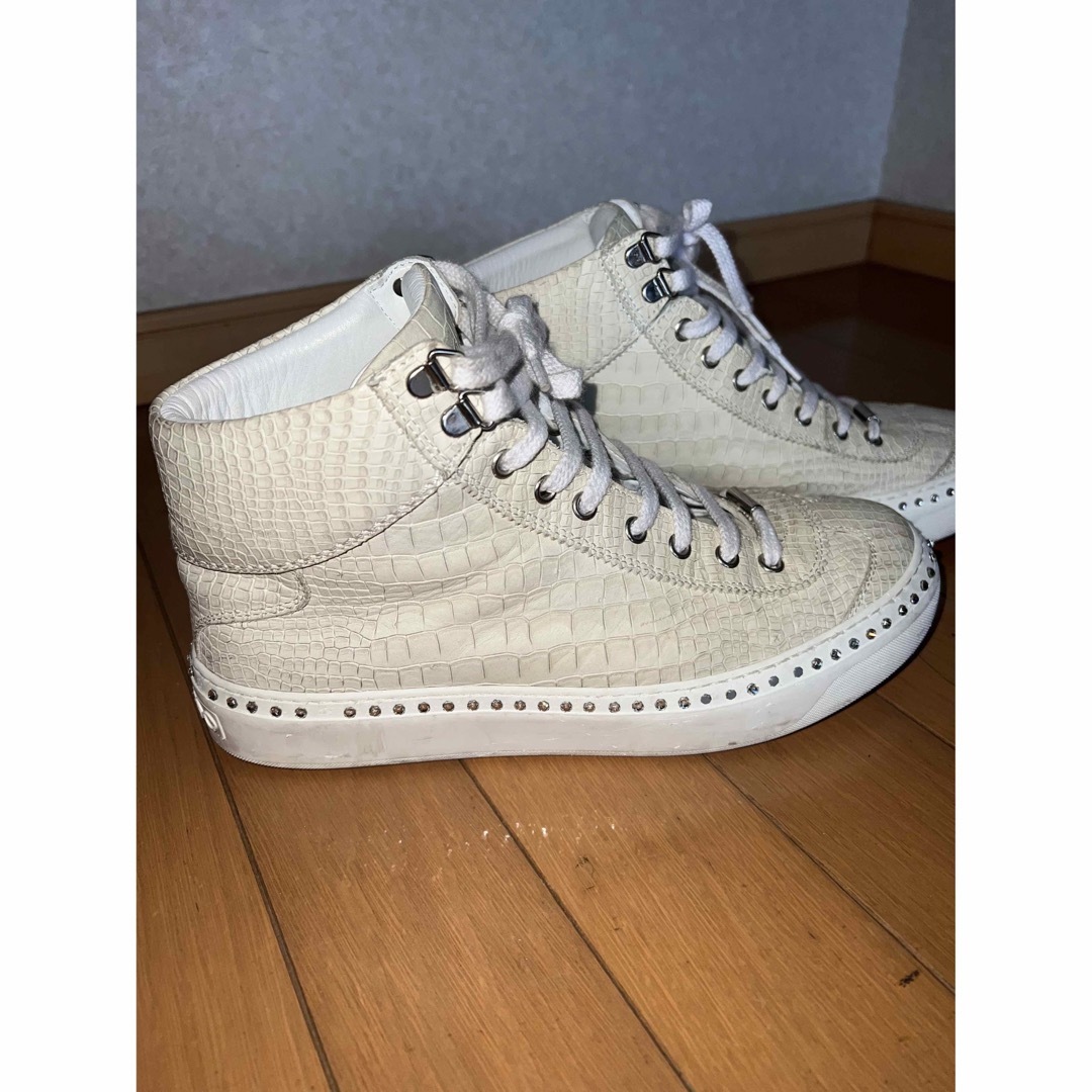 ★Christian Louboutin★クロコ型押し×スタッズ スニーカー