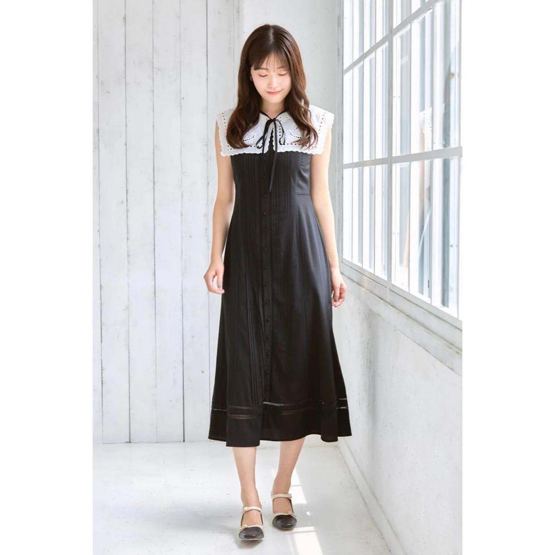 美品herlipto Removable Collar Long Dress S