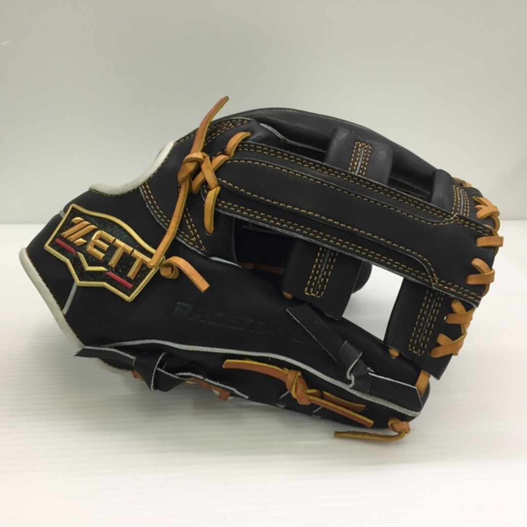 中古品 ゼット ZETT プロステイタス 軟式 内野手用グローブ 中古品 ゼット ZETT プロステイタス 軟式 内野手用グローブ