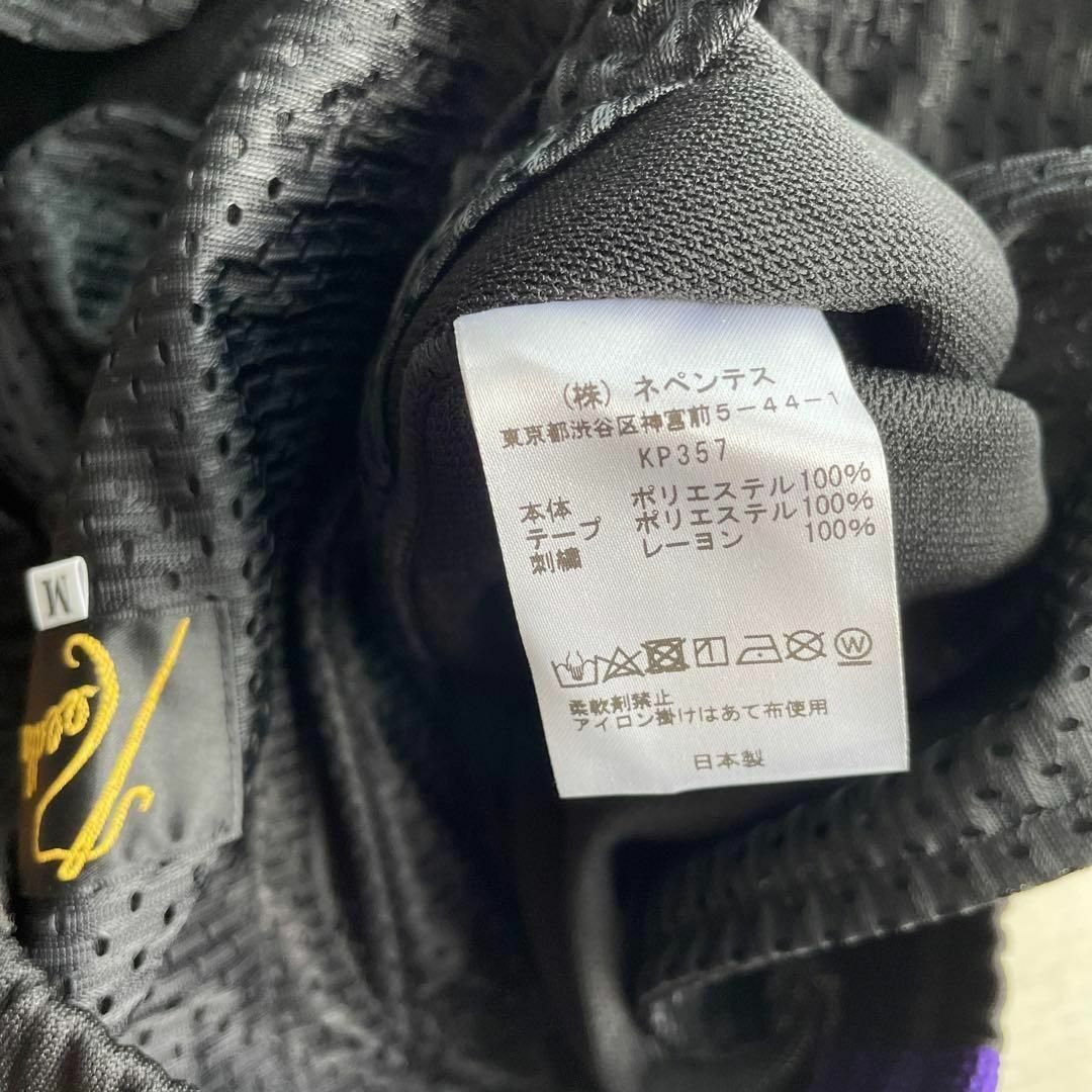 ストレート M ブラック パープル beams 別注 新品 needles 5