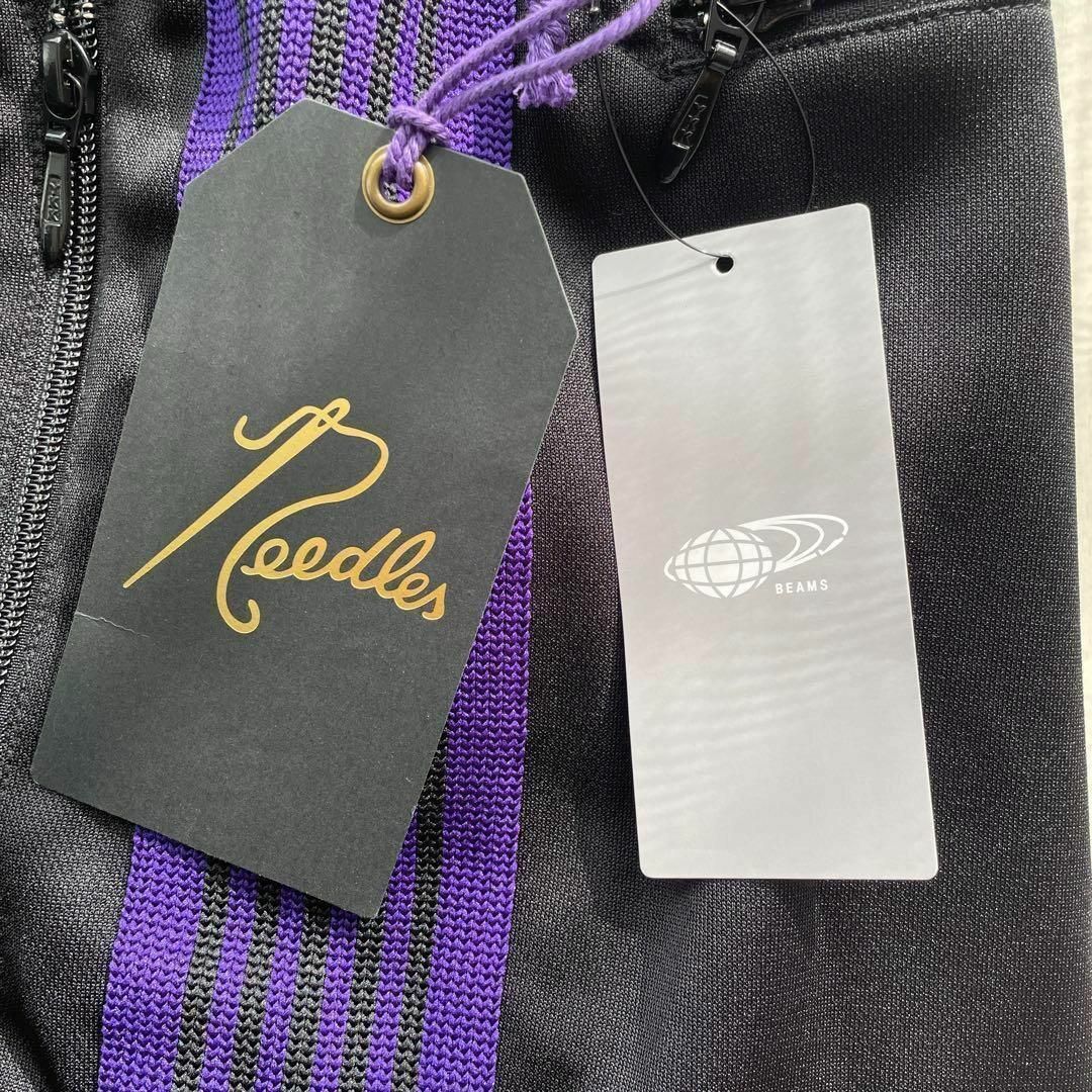 ストレート M ブラック パープル beams 別注 新品 needles 5