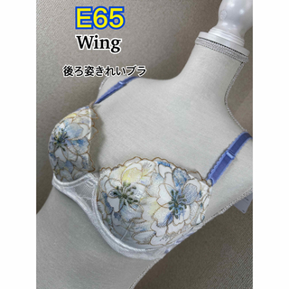 ウィング(Wing)のWing 後ろ姿きれいブラ E65 (KB2716)(ブラ)