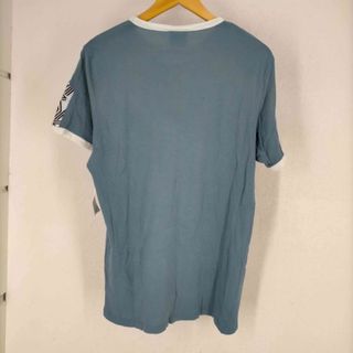 UMBRO - UMBRO(アンブロ) ロゴプリント半袖リンガーTシャツ メンズ ...