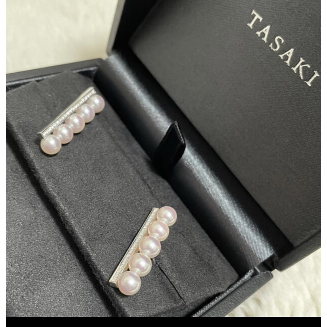 TASAKI(タサキ)のタサキ　ダイヤモンドパヴェ　ピアス　蓮様専用 レディースのアクセサリー(ピアス)の商品写真