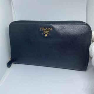 最終値下げ】美品 プラダ 長財布 レオパード ハラコ レザー-