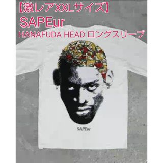 【XXL】 SAPEur HANAFUDA HEAD L/S TEE WHITE(Tシャツ/カットソー(七分/長袖))