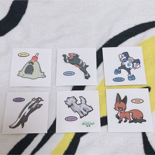 ポケモンパン シール 6枚セット(アメコミ/海外作品)