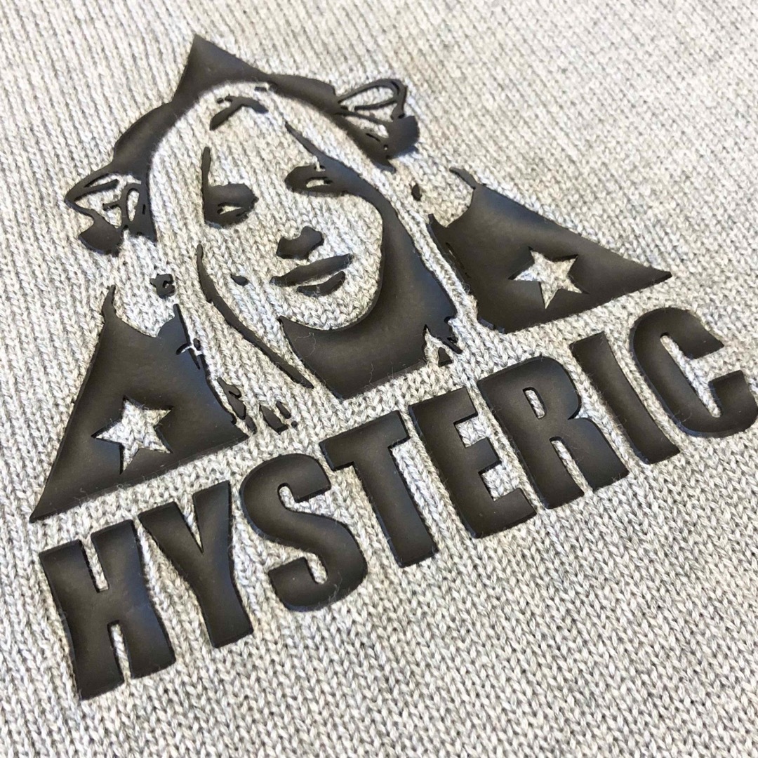 hystericglamour ヒステリックグラマー ニット セーター ロゴ入り