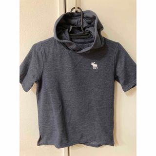 アバクロンビーアンドフィッチ(Abercrombie&Fitch)のアバクロ　半袖パーカー(Tシャツ/カットソー)