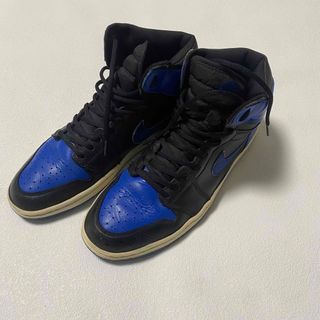 ナイキ(NIKE)のNIKE JORDAN1 エアジョーダン1 ロイヤルブルー 010709 Y2(スニーカー)