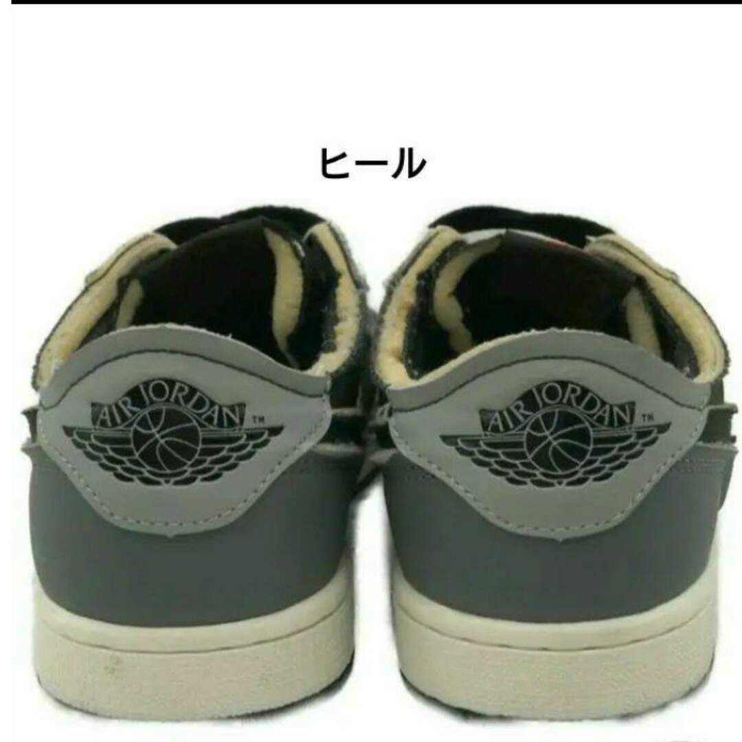 NIKE(ナイキ)の★ナイキ エアジョーダン1 ロー OG EX  ブラック アンド スモークグレー メンズの靴/シューズ(スニーカー)の商品写真