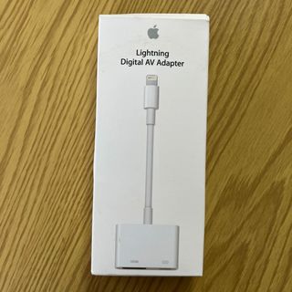 アップル(Apple)の純正　APPLE Lightning DigitaL AVアダプタ MD826A(その他)