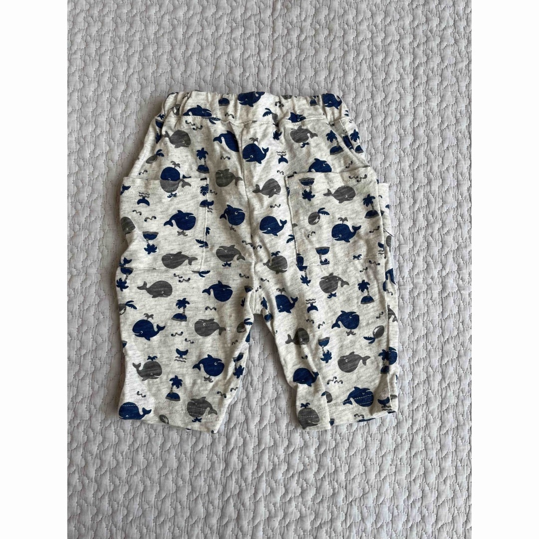 くじら　ハーフパンツ 90cm キッズ/ベビー/マタニティのキッズ服男の子用(90cm~)(パンツ/スパッツ)の商品写真