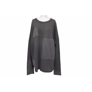 ラフシモンズ(RAF SIMONS)のRAF SIMONS ラフシモンズ 05AW ポルターガイスト期 オーバーサイズパッチワーク 46 スウェットトレーナー 中古 55201(トレーナー/スウェット)