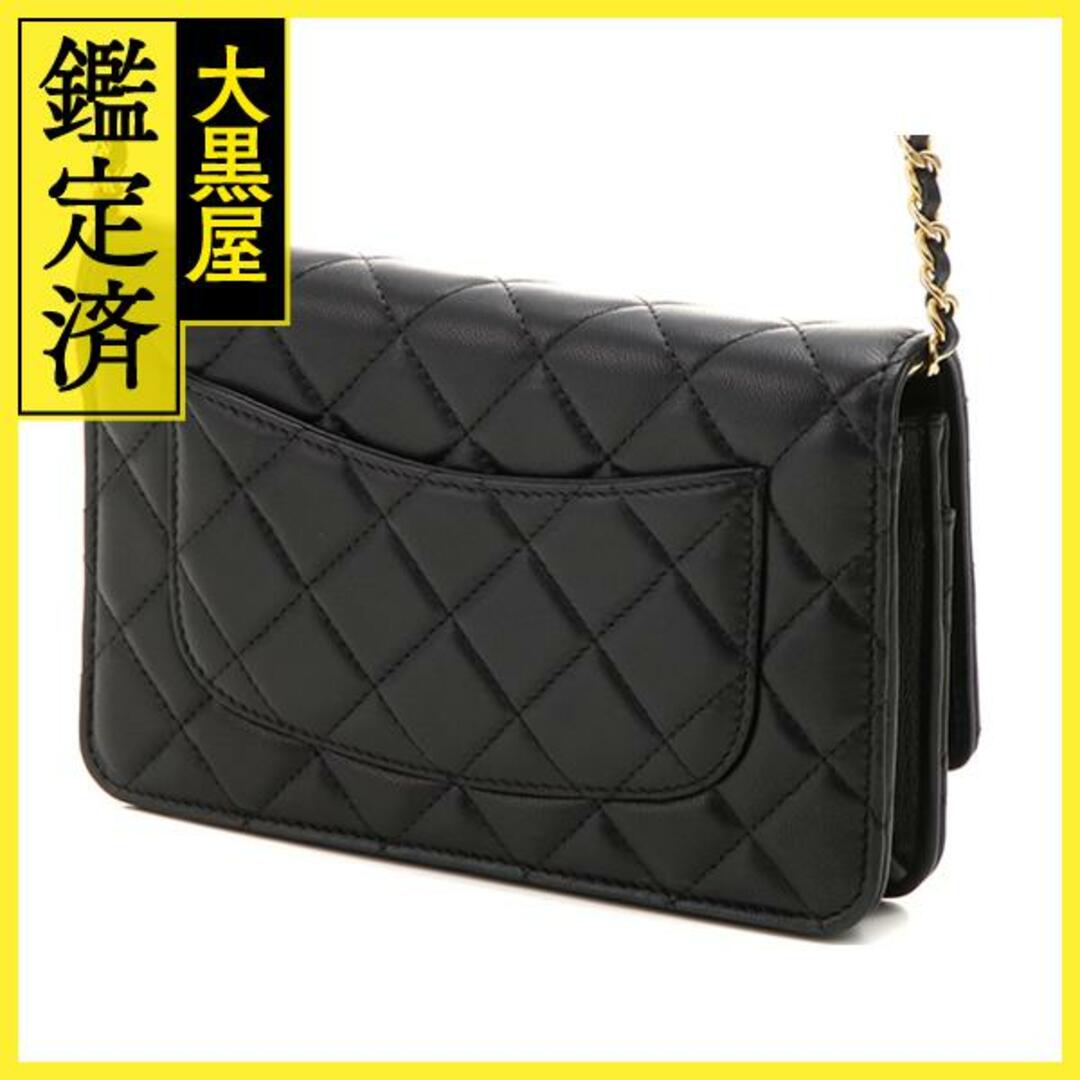 【26番台】CHANEL マトラッセ チェーンウォレット ラムスキン