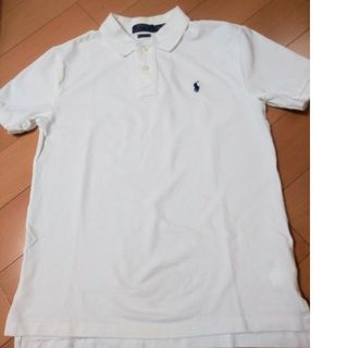 ポロラルフローレン(POLO RALPH LAUREN)のラルフローレン　白　ポロシャツ(Tシャツ/カットソー)