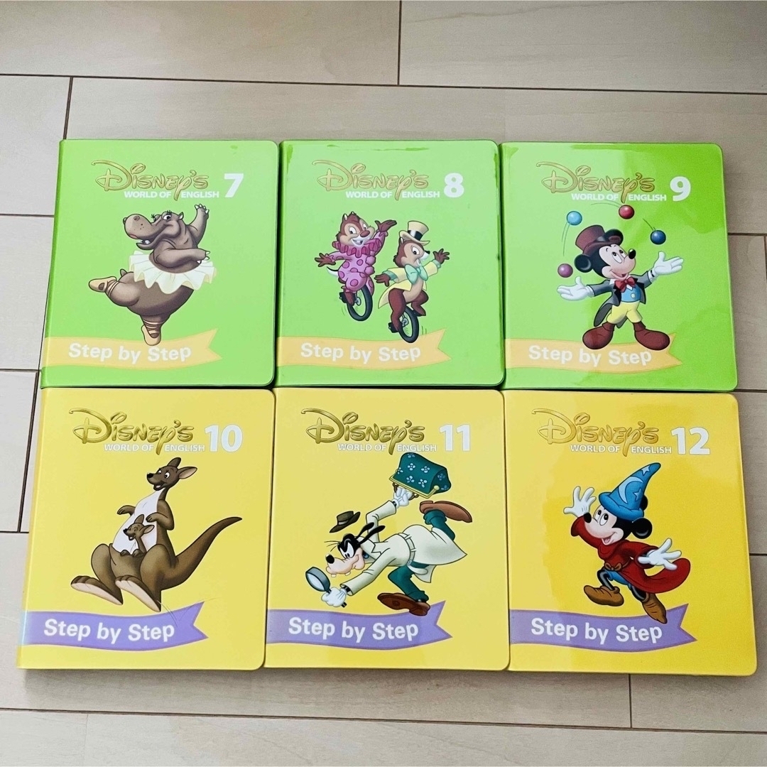 DWE Step by step DVD 12巻 ガイドブック 子ども用リモコン DWE Step by step DVD 12巻 ガイドブック 子ども用リモコン