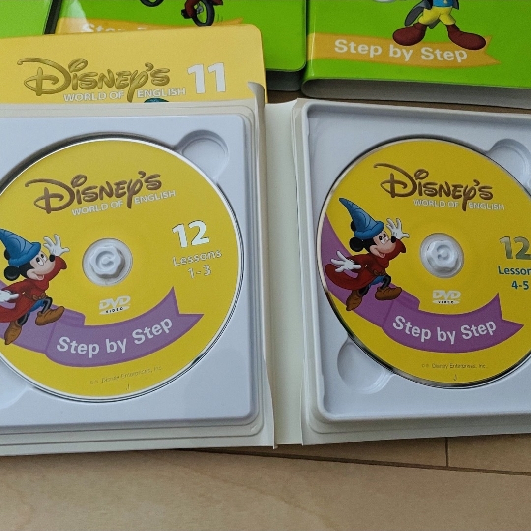 DWE Step by step DVD 12巻 ガイドブック 子ども用リモコン DWE Step by step DVD 12巻 ガイドブック 子ども用リモコン