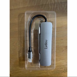 USB C ハブ アダプタ 6-in-1 Lvdou マルチポート USB ハブ(PC周辺機器)