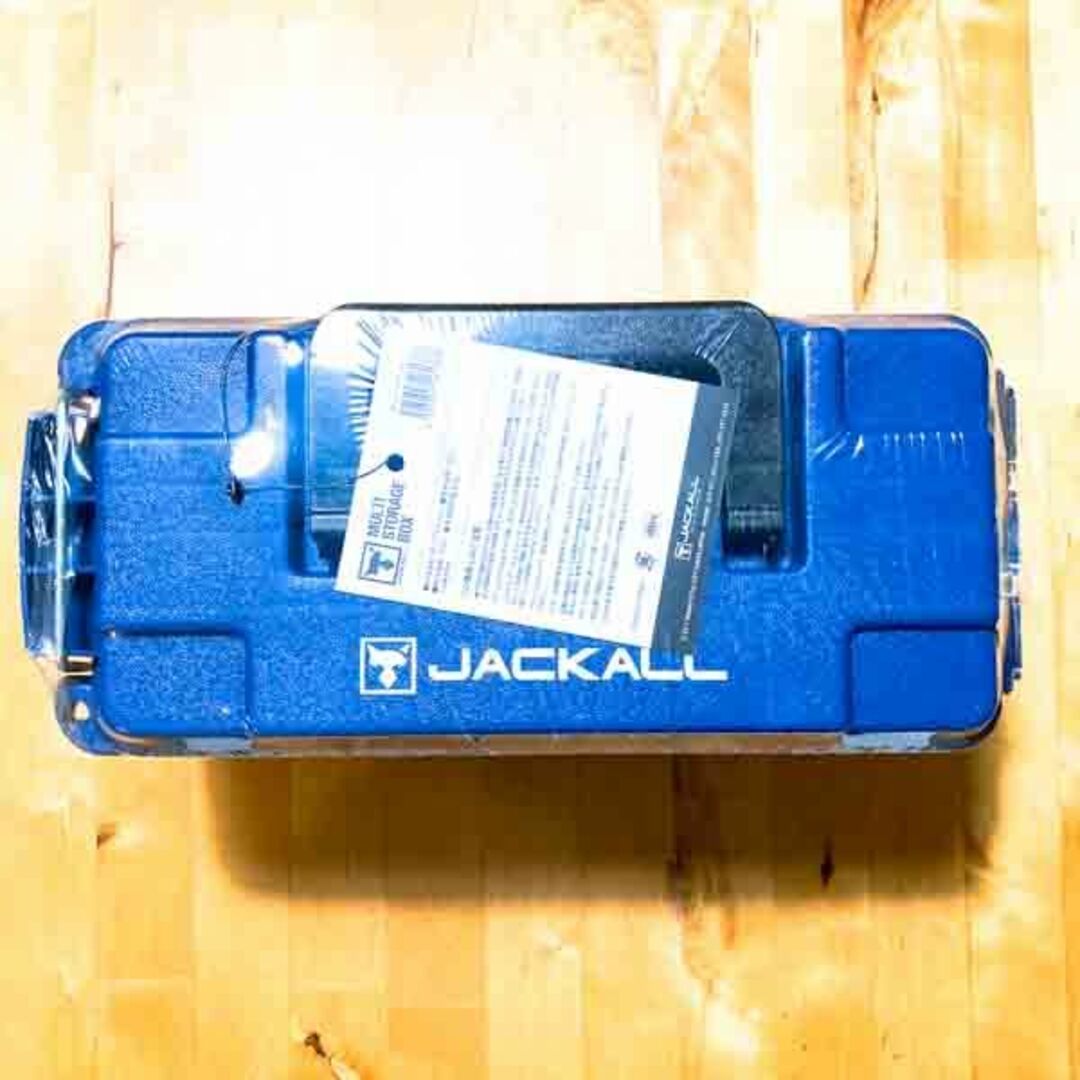 JACKALL(ジャッカル)のNEWカラー ジャッカル マルチストレージボックス ネイビー スポーツ/アウトドアのフィッシング(その他)の商品写真