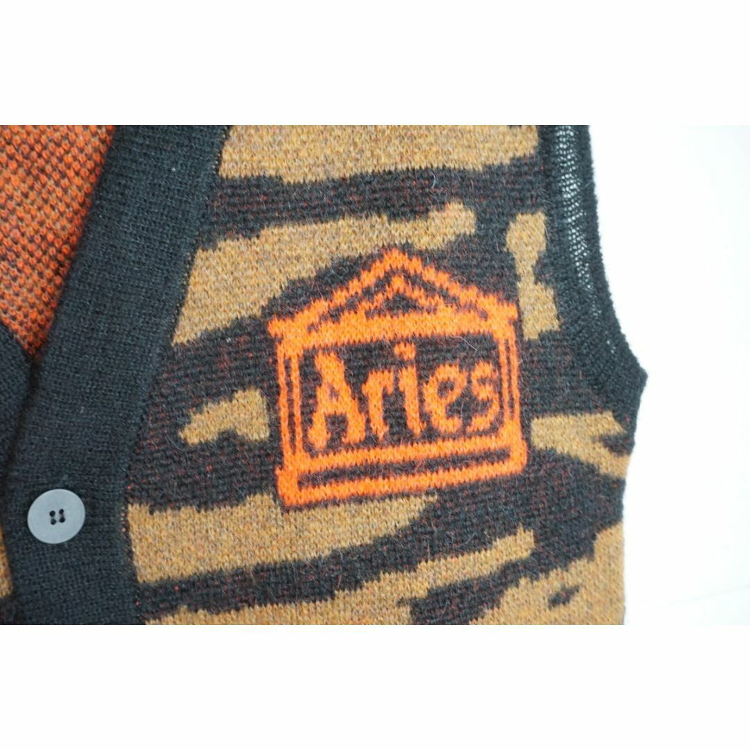 aries(アリエス)の美品22SS ARIES アリエス アリーズ タイガー ニット ベスト508N▲ メンズのトップス(ベスト)の商品写真