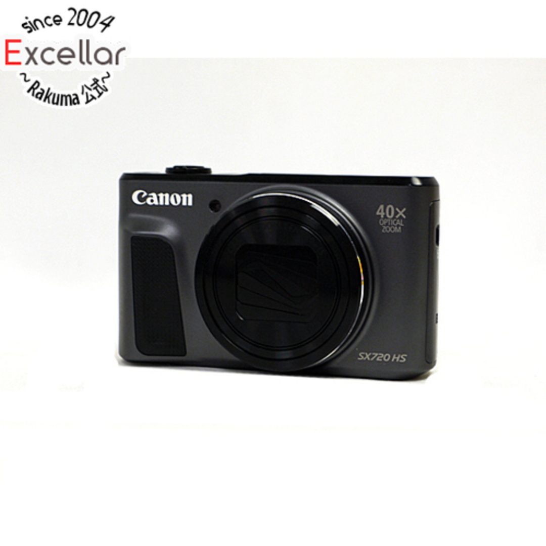 Canon製　PowerShot SX720 HS　ブラック　2030万画素　展示品