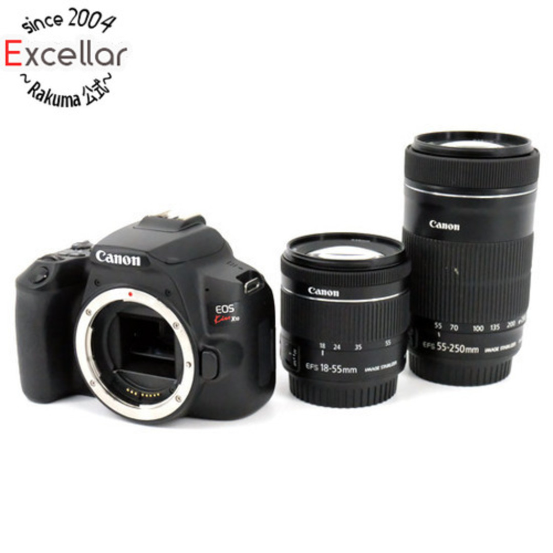 Canon デジタル一眼レフカメラ EOS Kiss X10 ダブルズームキット ブラック EOSKISSX10BK-WKIT - 3