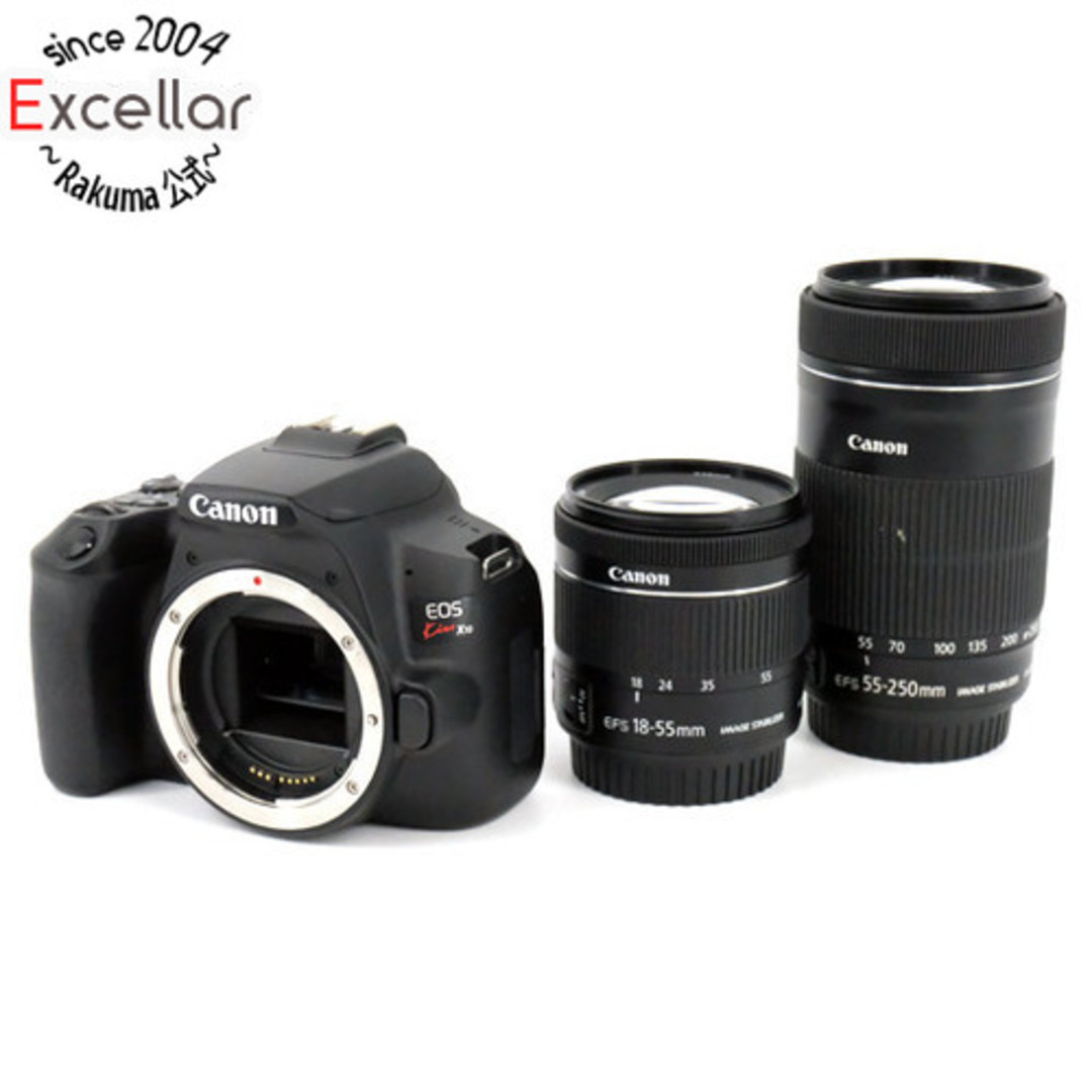 Canon Canon製 デジタル一眼レフカメラ EOS Kiss X10 ダブルズームキットの通販 by 株式会社フューチャーワールド|キヤノン ならラクマ