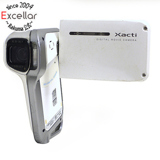 サンヨー(SANYO)のSANYO製　デジタルムービーカメラ　Xacti DMX-CA8(W)　本体のみ(ビデオカメラ)