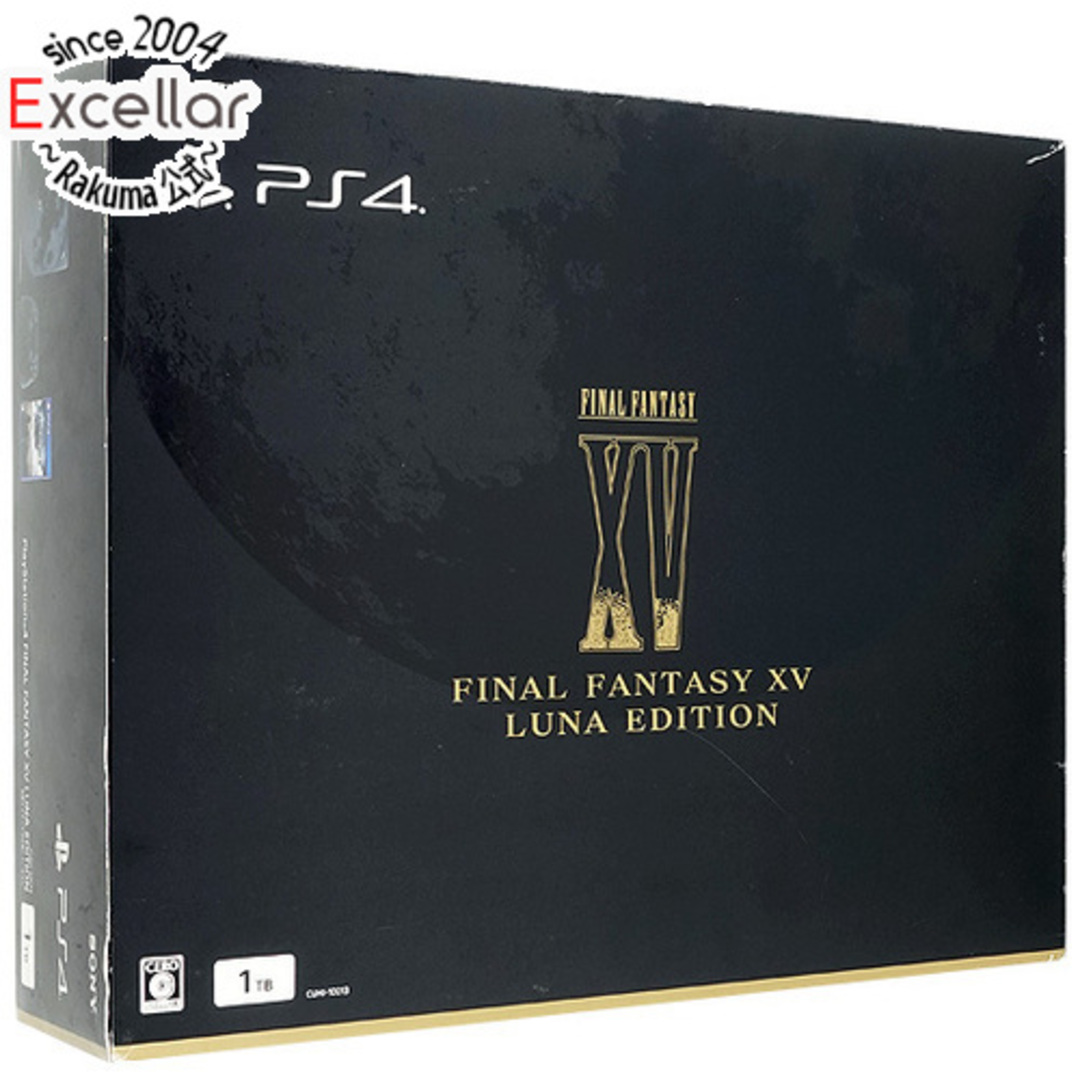 SONY　プレイステーション4 HDD 1TB FINAL FANTASY XV LUNA EDITION　CUHJ-10013　ソフト・ゴム足なし 元箱あり