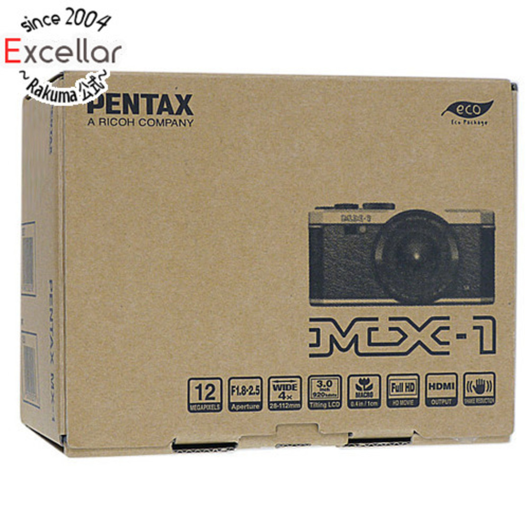 PENTAX製　デジタルカメラ MX-1　ブラック/1200万画素 元箱あり