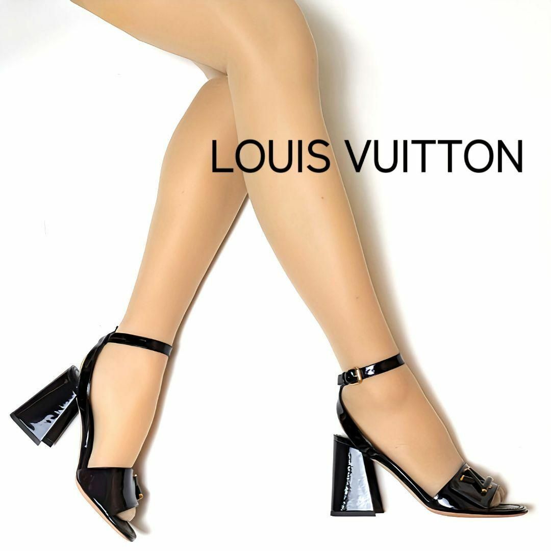 LOUIS VUITTON(ルイヴィトン)の新品そっくりさん⭐LOUIS VUITTONルイヴィトン　サンダル　35.5 レディースの靴/シューズ(サンダル)の商品写真