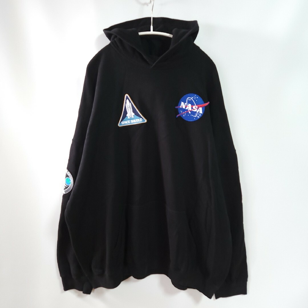 BALENCIAGA × NASA ワッペンオーバーサイズパーカー バレンシアガメンズ