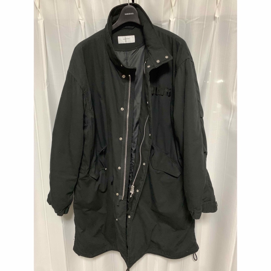 SANDINISTA　Mods Down Coat メンズのジャケット/アウター(モッズコート)の商品写真