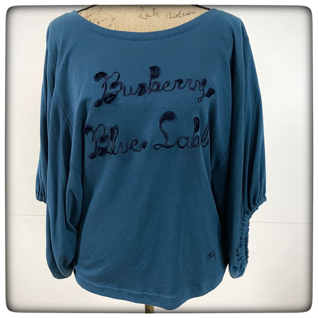 BURBERRY BLUE LABEL - バーバリーブルーレーベル サイズ38 ロゴ