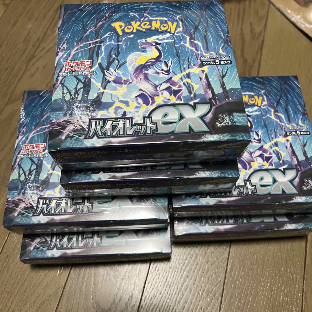 ポケモンカード BOX シュリンク付 6BOX