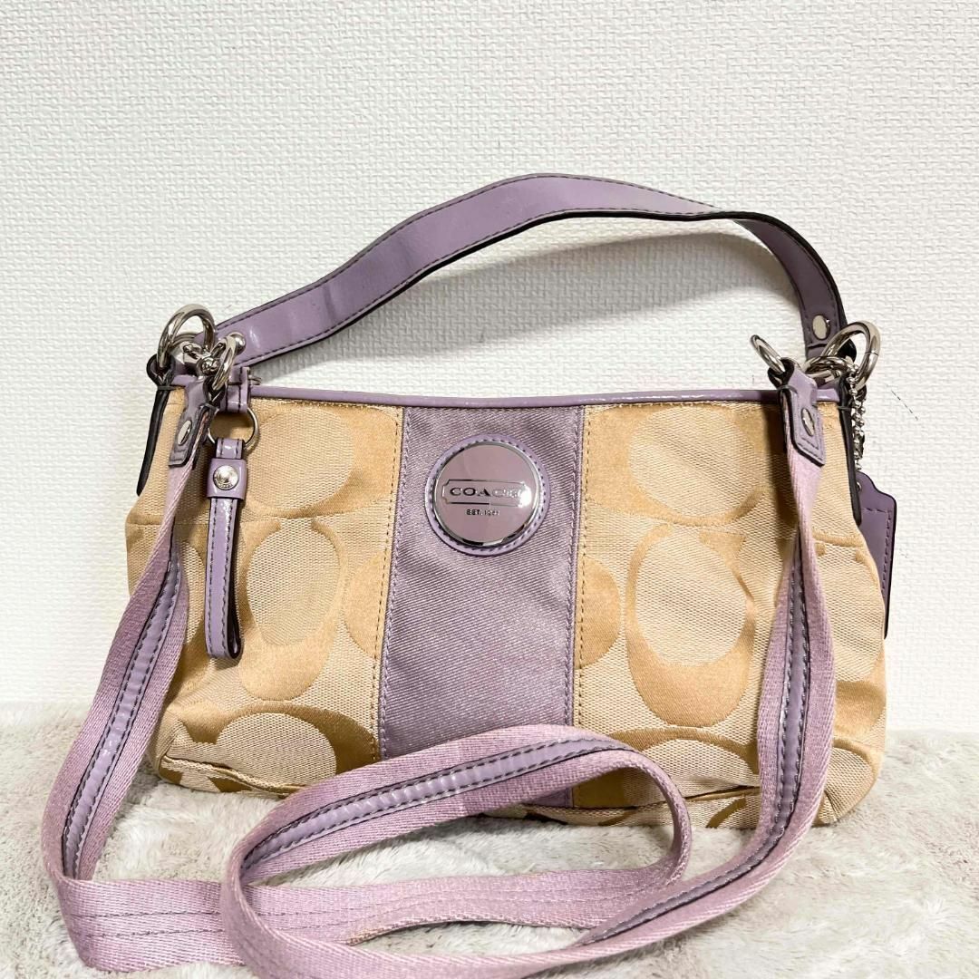 美品　coach コーチ　ショルダーバッグ