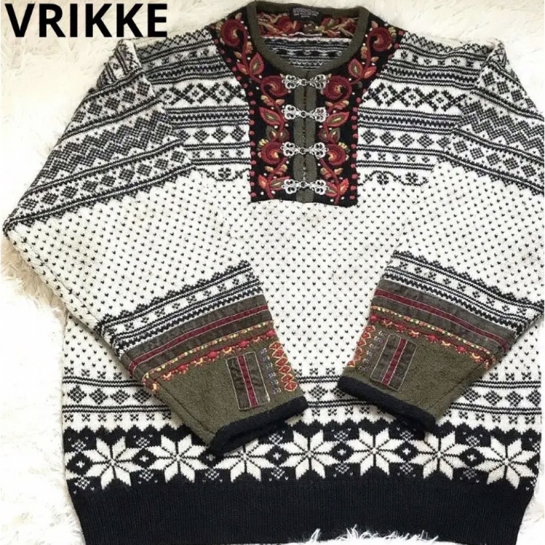 VRIKKE  ヴィンテージ ノルディックセーター IRENE