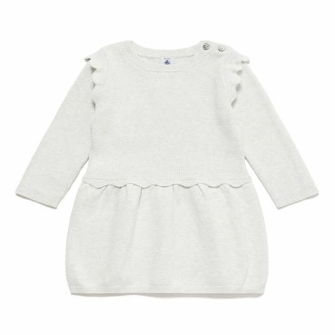 キッズ服女の子用(90cm~)ブラックフライデープチバトー　ニットワンピース　２４Mサイズ　新品未使用